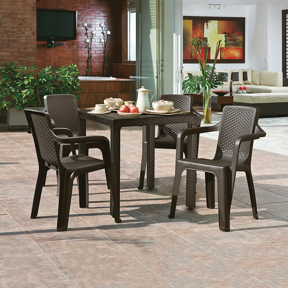 Silla Eterna Con Brazos Wengue - Image 4