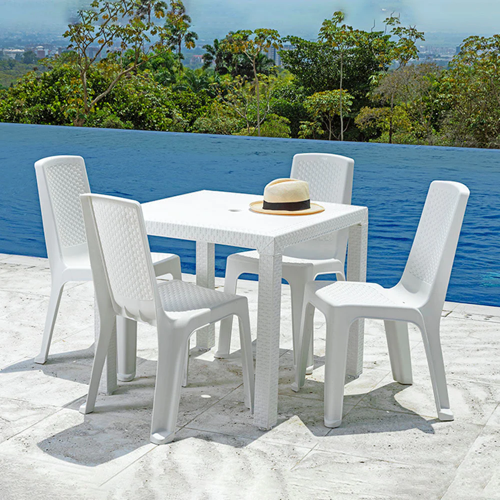 Silla Eterna Sin Brazos Blanco Arena - Image 4