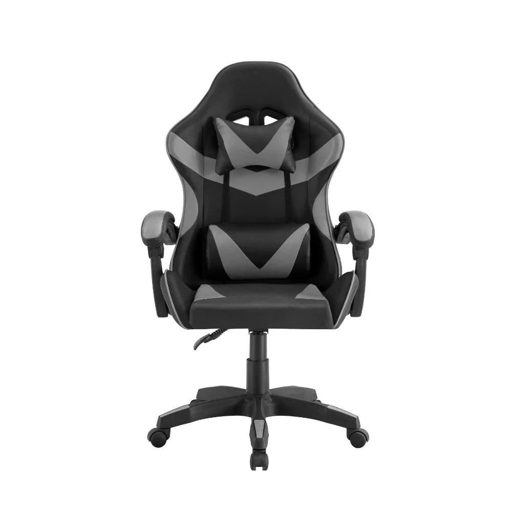 SILLA GAMER YEKSON, NEGRO Y GRIS, CON CÓMODO ESPALDAR Y RODACHINES - Image 3