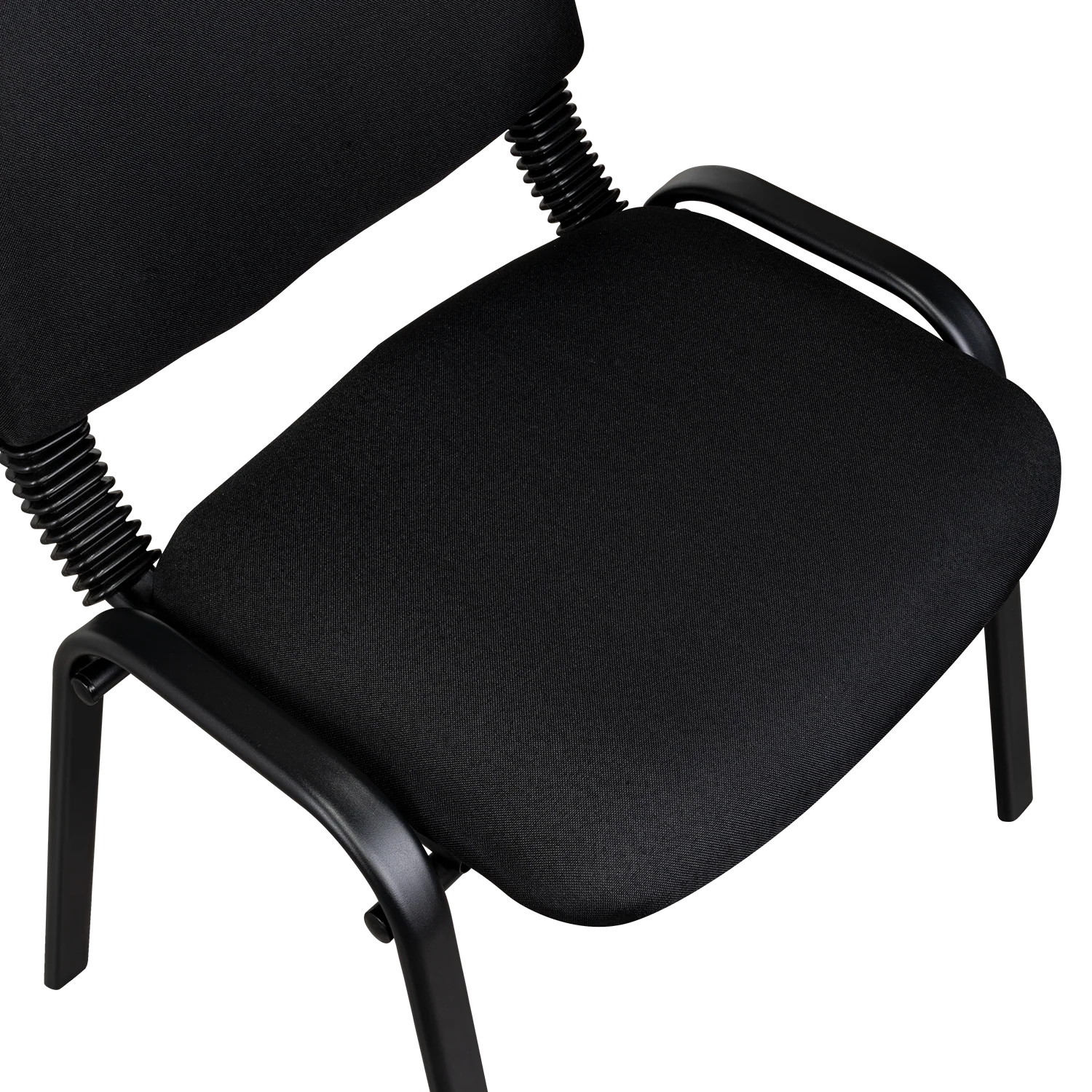 SILLA INTERLOCUTORA, NEGRO, CON ESPALDAR Y DISEÑO SENCILLO SIN BRAZO - Image 8