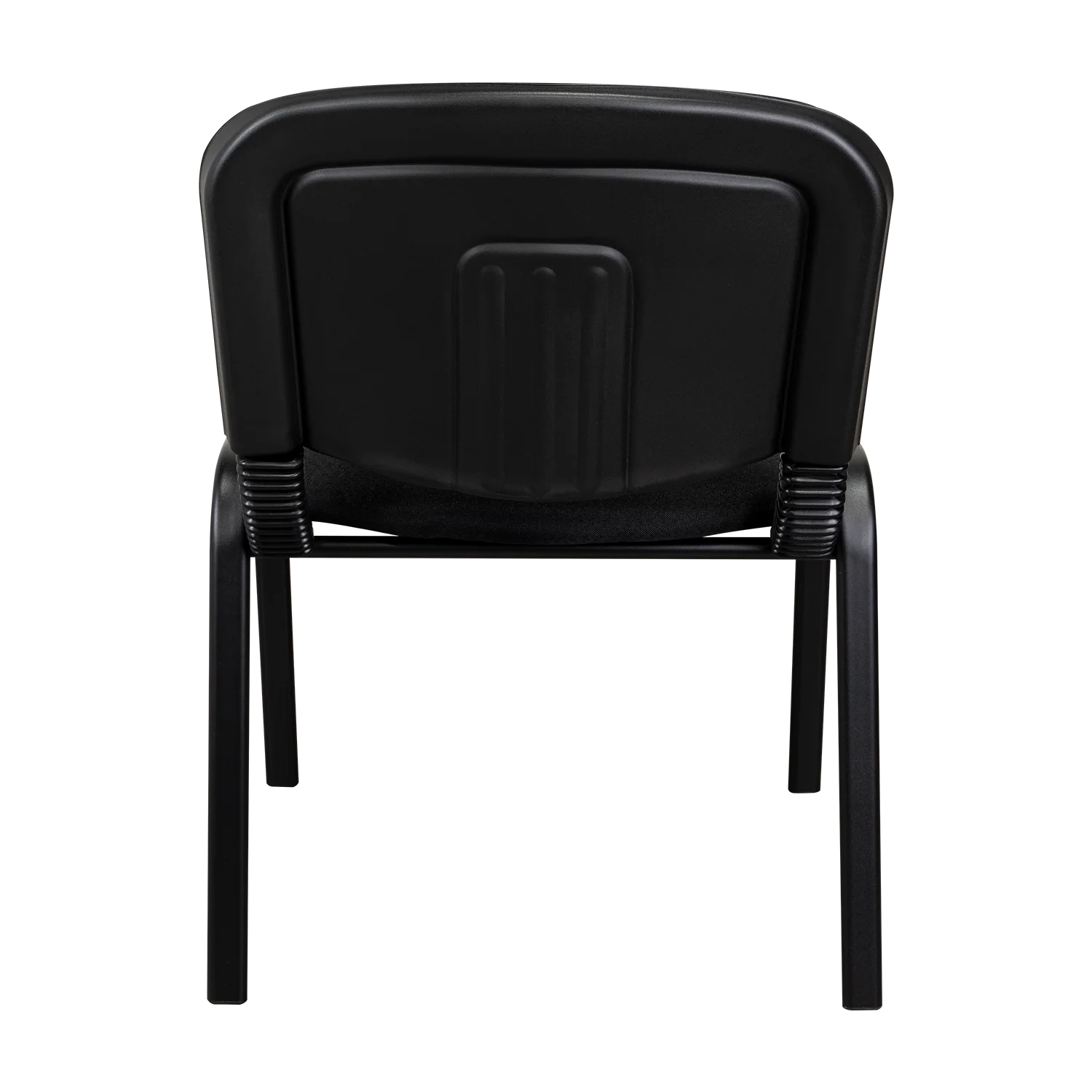 SILLA INTERLOCUTORA, NEGRO, CON ESPALDAR Y DISEÑO SENCILLO SIN BRAZO X4 - Image 5