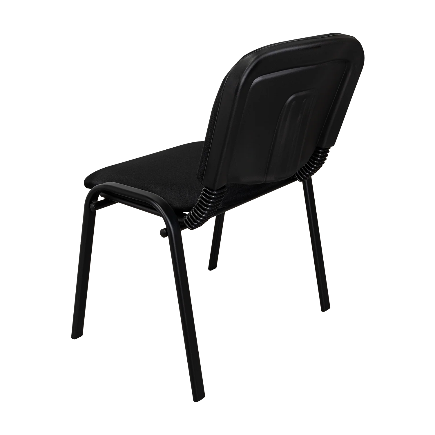 SILLA INTERLOCUTORA, NEGRO, CON ESPALDAR Y DISEÑO SENCILLO SIN BRAZO X4 - Image 6