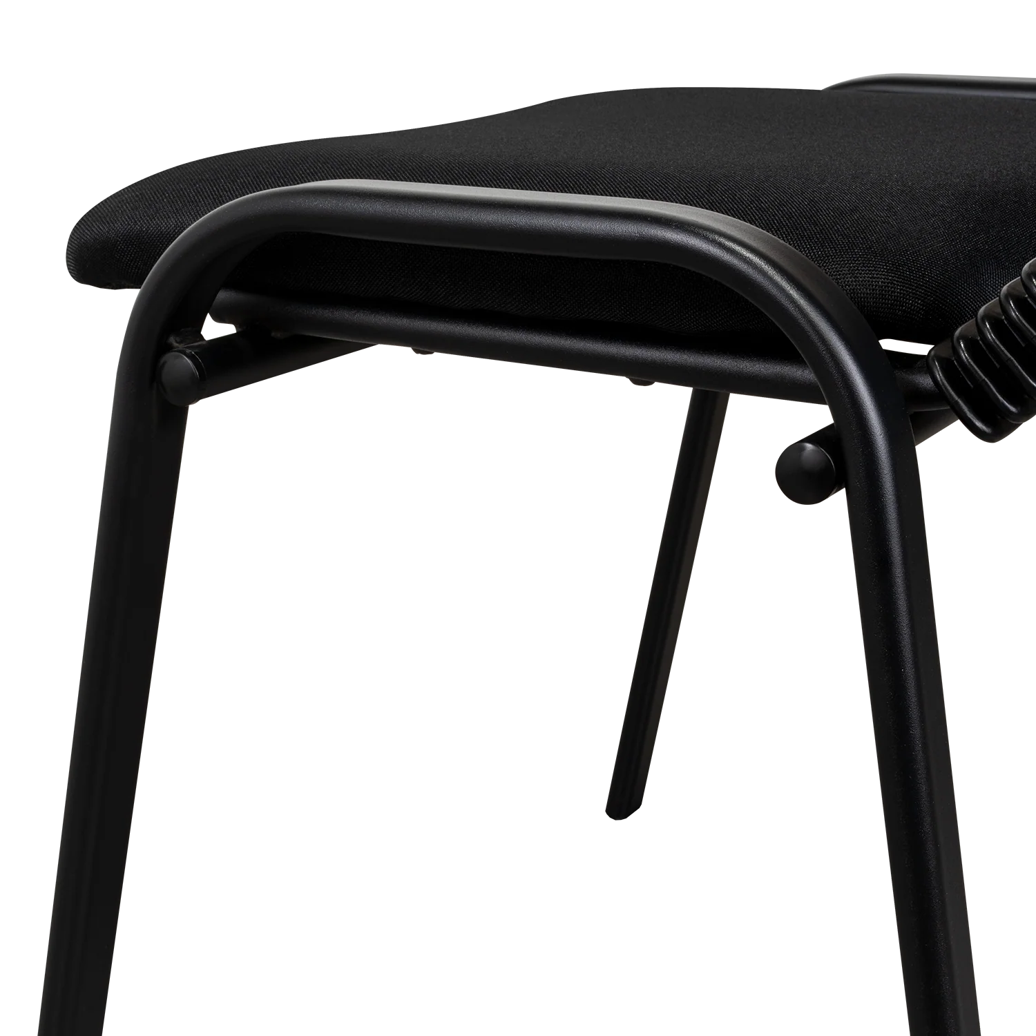 SILLA INTERLOCUTORA, NEGRO, CON ESPALDAR Y DISEÑO SENCILLO SIN BRAZO X4 - Image 7