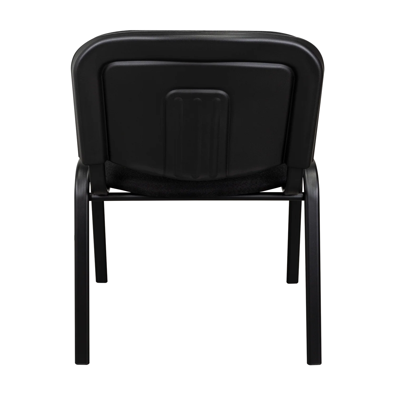 SILLA INTERLOCUTORA, NEGRO, CON ESPALDAR Y DISEÑO SENCILLO X4 - Image 5
