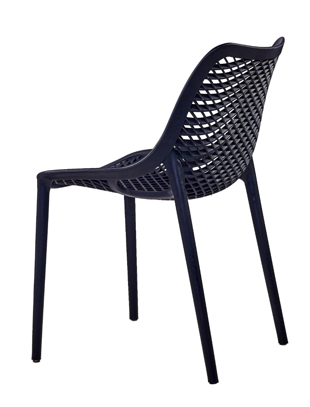 Silla Miame, Negro, con espaldar y reposa brazos - Image 5