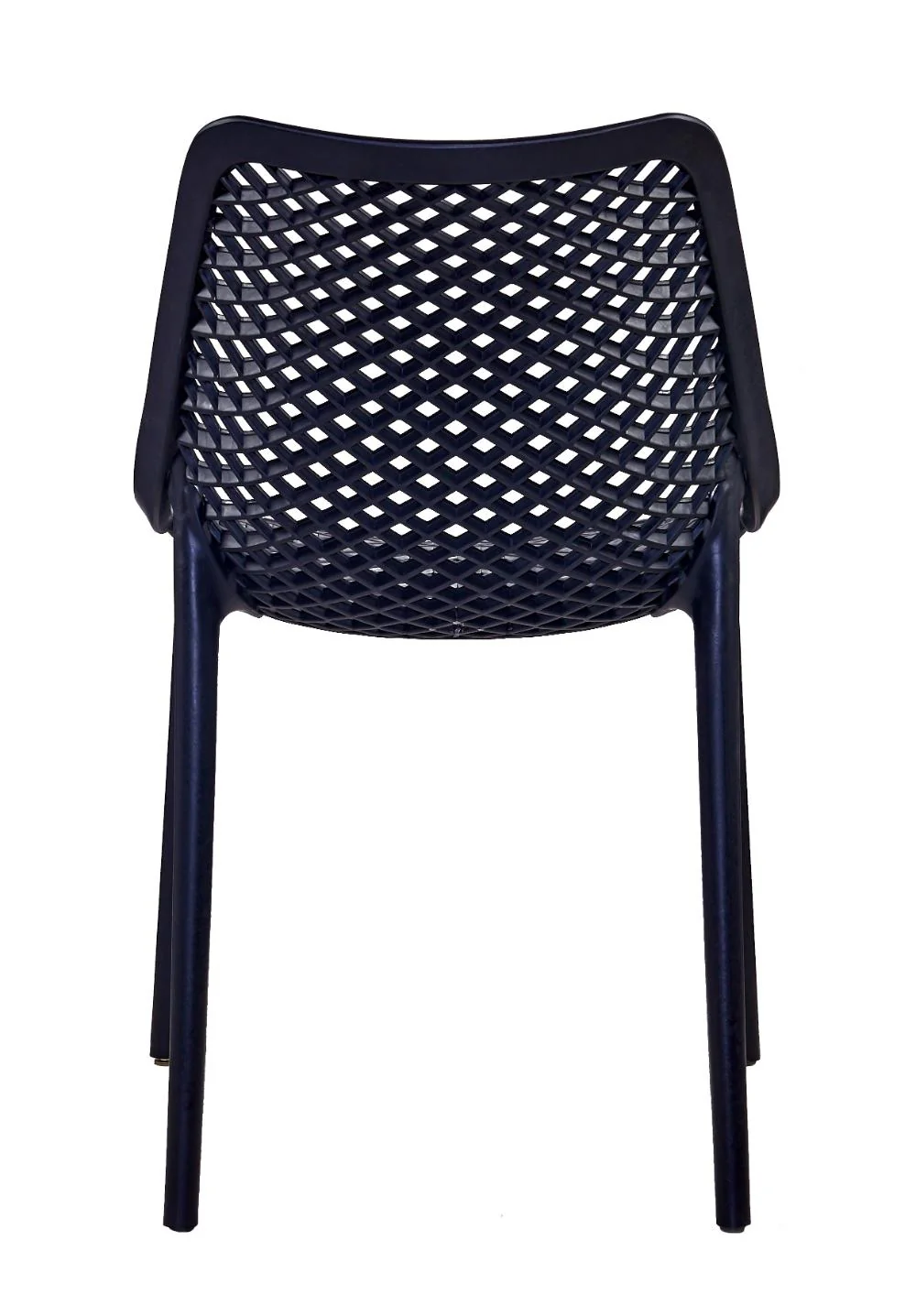 Silla Miame, Negro, con espaldar y reposa brazos - Image 6