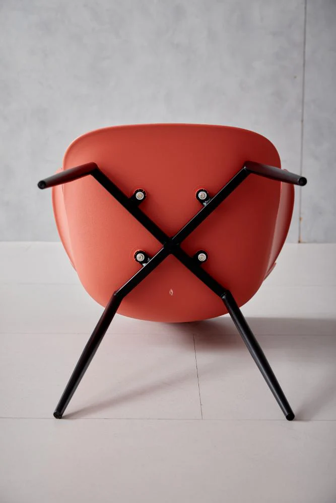 SILLA MIAMI CON BRAZOS, COLOR ROJO, CON ESPALDAR Y DISEÑO MODERNO - Image 7