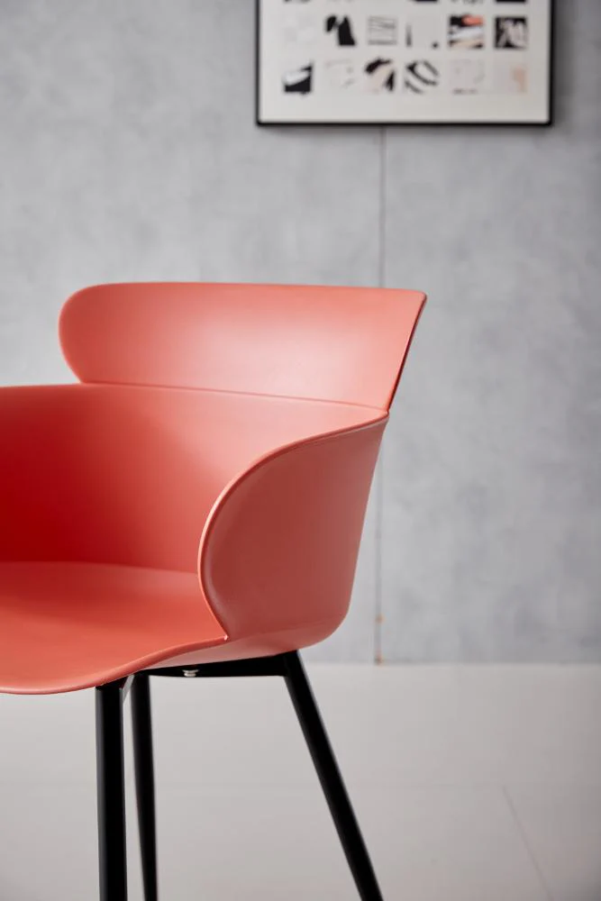 SILLA MIAMI CON BRAZOS, COLOR ROJO, CON ESPALDAR Y DISEÑO MODERNO X4 - Image 6