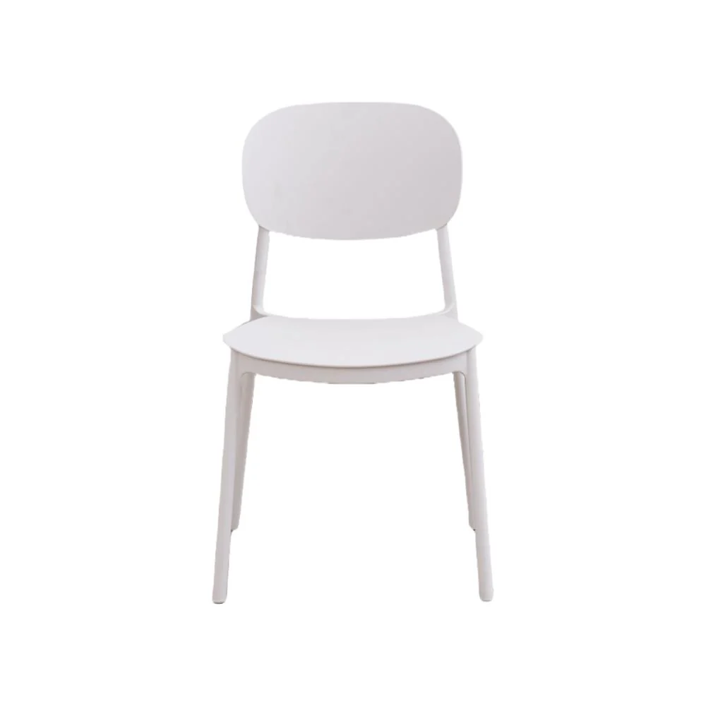 SILLA MILAN, COLOR BLANCO, CON ESPALDAR Y DISEÑO MODERNO - Image 6