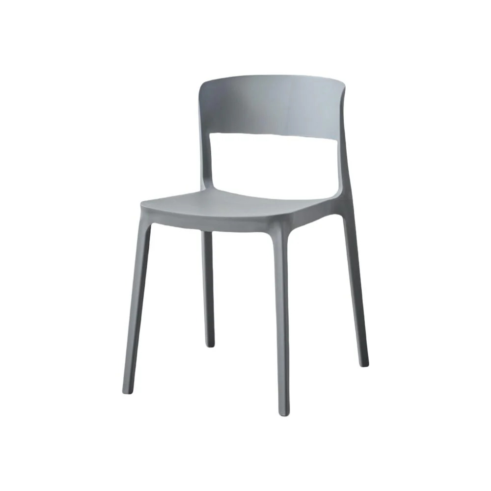 SILLA MONACO, COLOR GRIS OSCURO, CON ESPALDAR Y DISEÑO MODERNO - Image 11