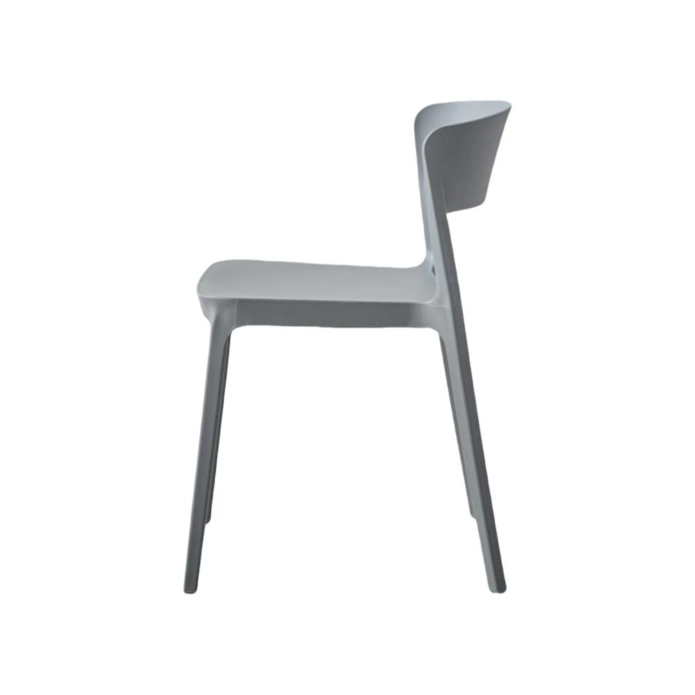 SILLA MONACO, COLOR GRIS OSCURO, CON ESPALDAR Y DISEÑO MODERNO - Image 13