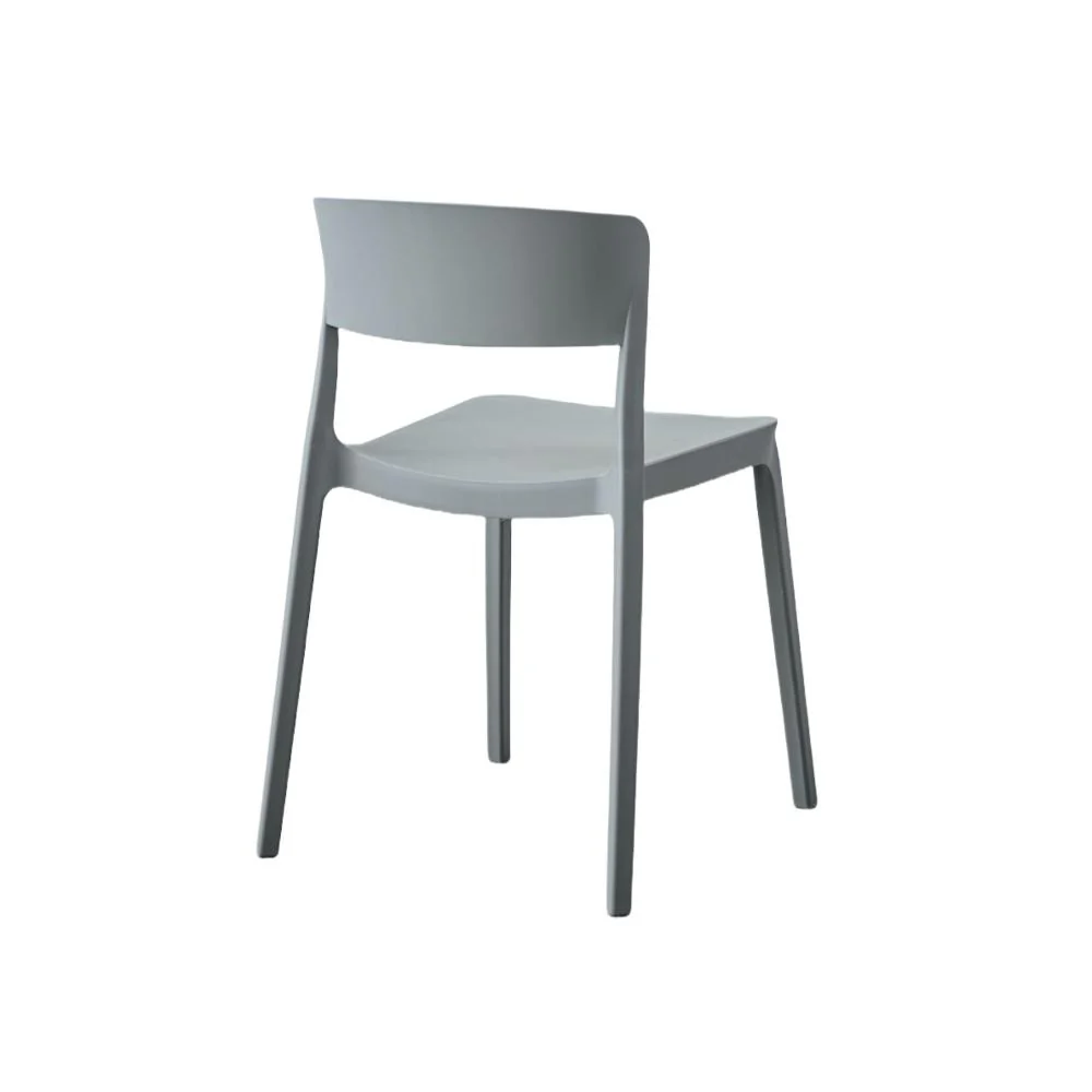 SILLA MONACO, COLOR GRIS OSCURO, CON ESPALDAR Y DISEÑO MODERNO X4 - Image 15