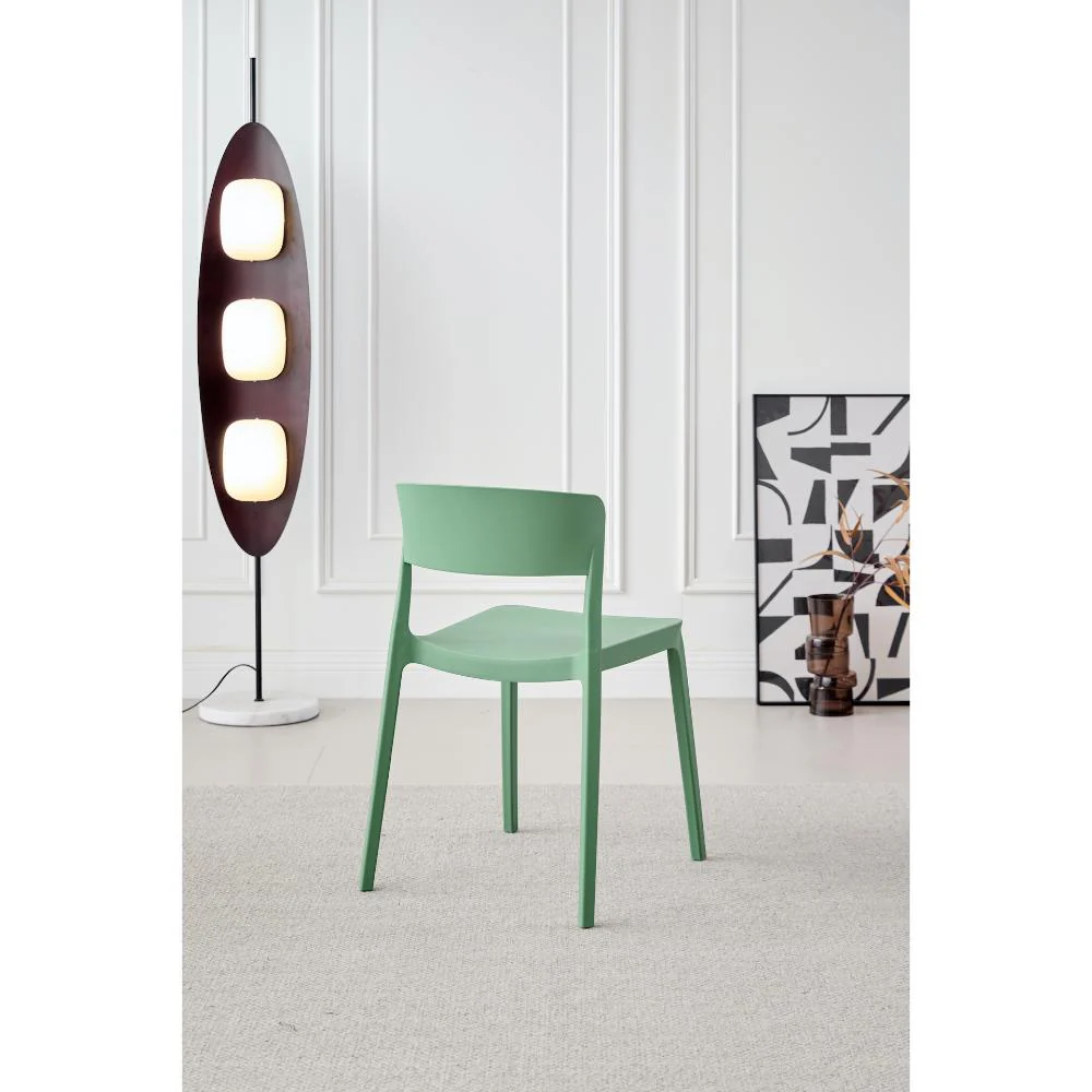 SILLA MONACO, COLOR VERDE OLIVA, CON ESPALDAR Y DISEÑO MODERNO - Image 4