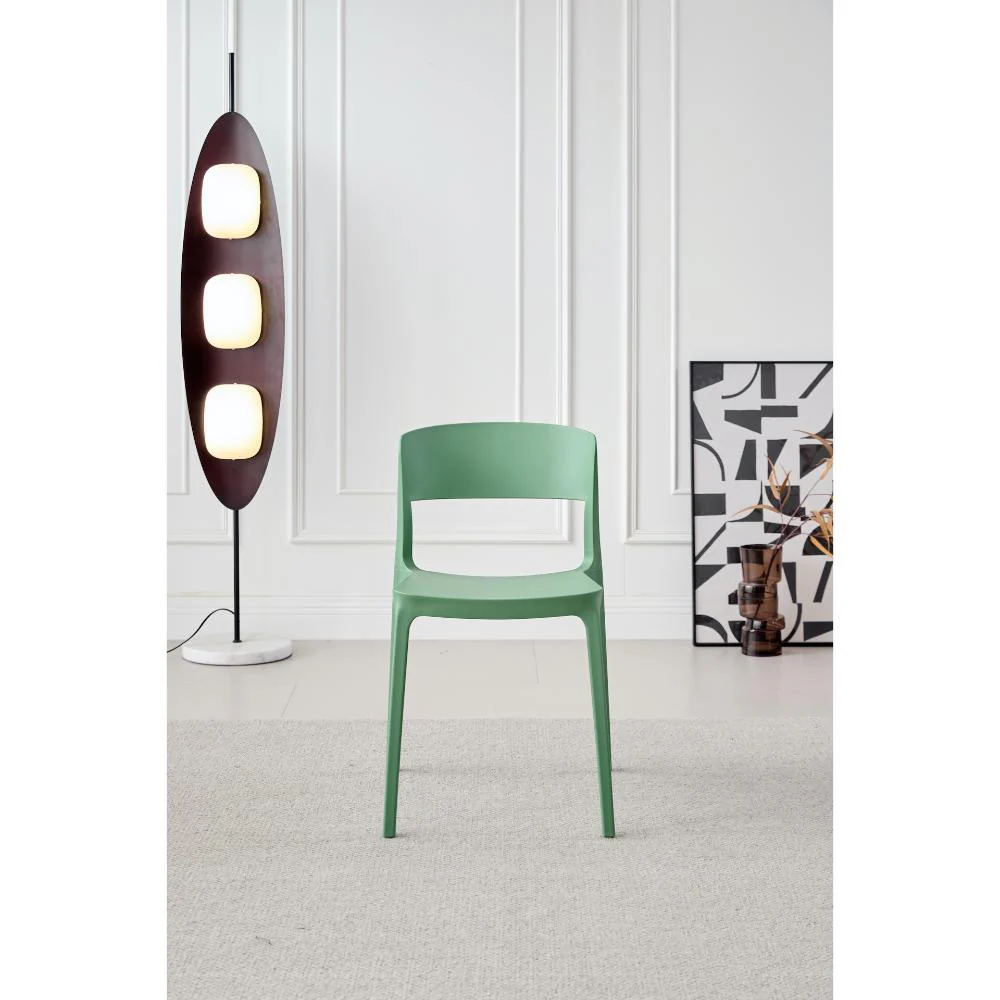 SILLA MONACO, COLOR VERDE OLIVA, CON ESPALDAR Y DISEÑO MODERNO X4 - Image 3