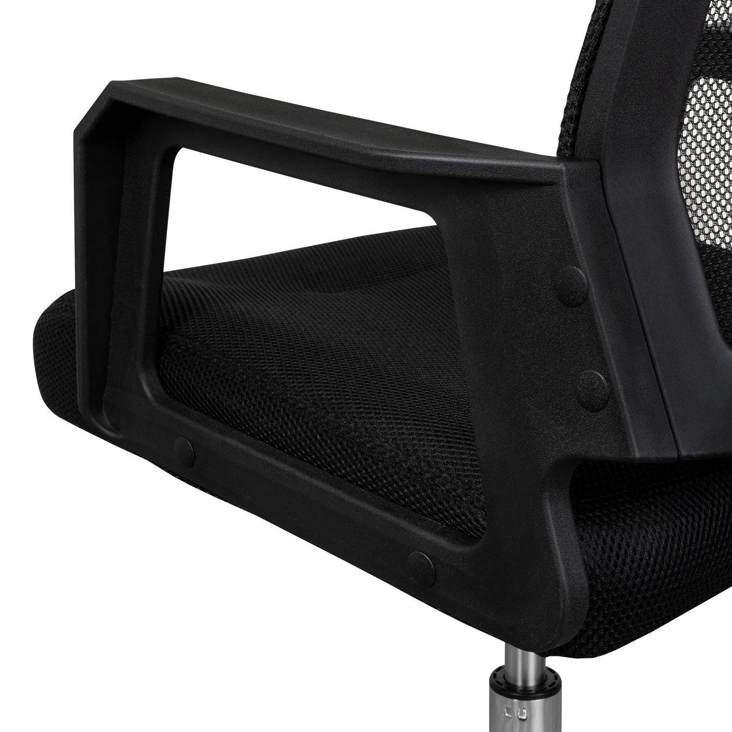 SILLA OFICINA X-57B, WENGUE, CON CÓMODO ESPALDAR Y RODACHINES - Image 9