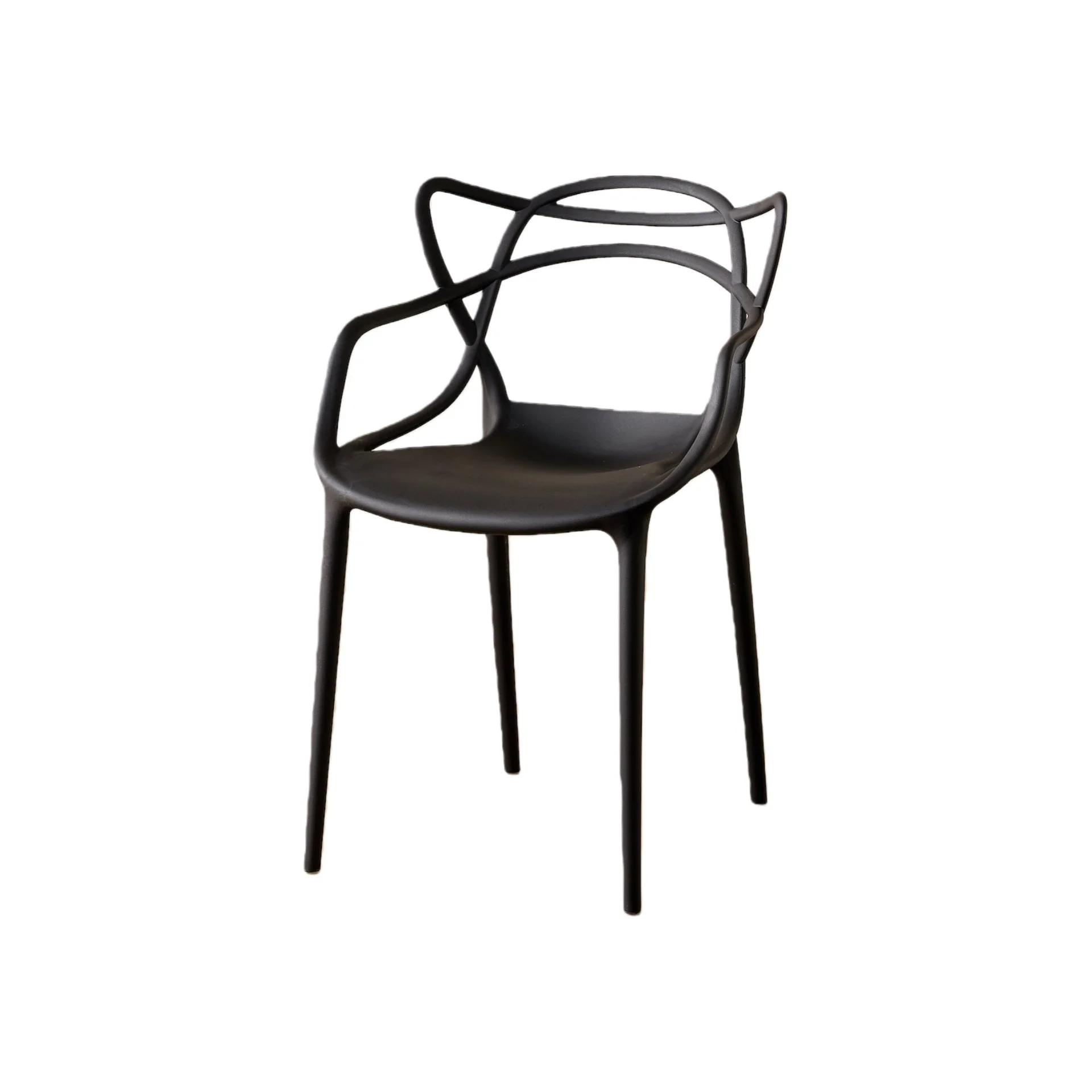 Silla Sumi, Color Negro, Con espaldar y diseño Moderno - Image 3