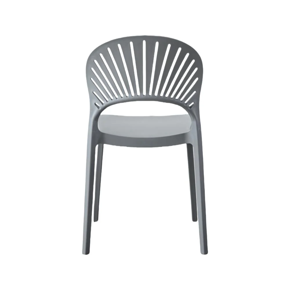 SILLA PARAISO, COLOR GRIS OSCURO, CON ESPALDAR Y DISEÑO MODERNO X4 - Image 16