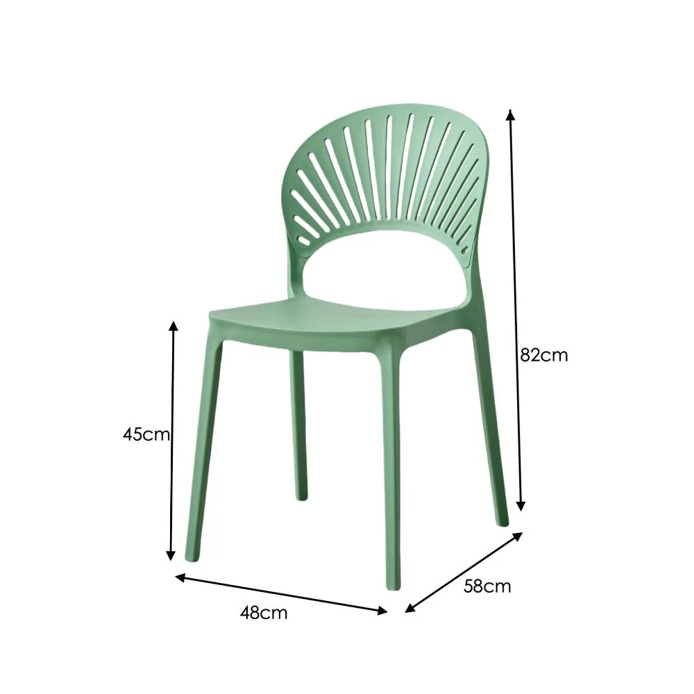 SILLA PARAISO, COLOR VERDE OLIVA, CON ESPALDAR Y DISEÑO MODERNO - Image 16