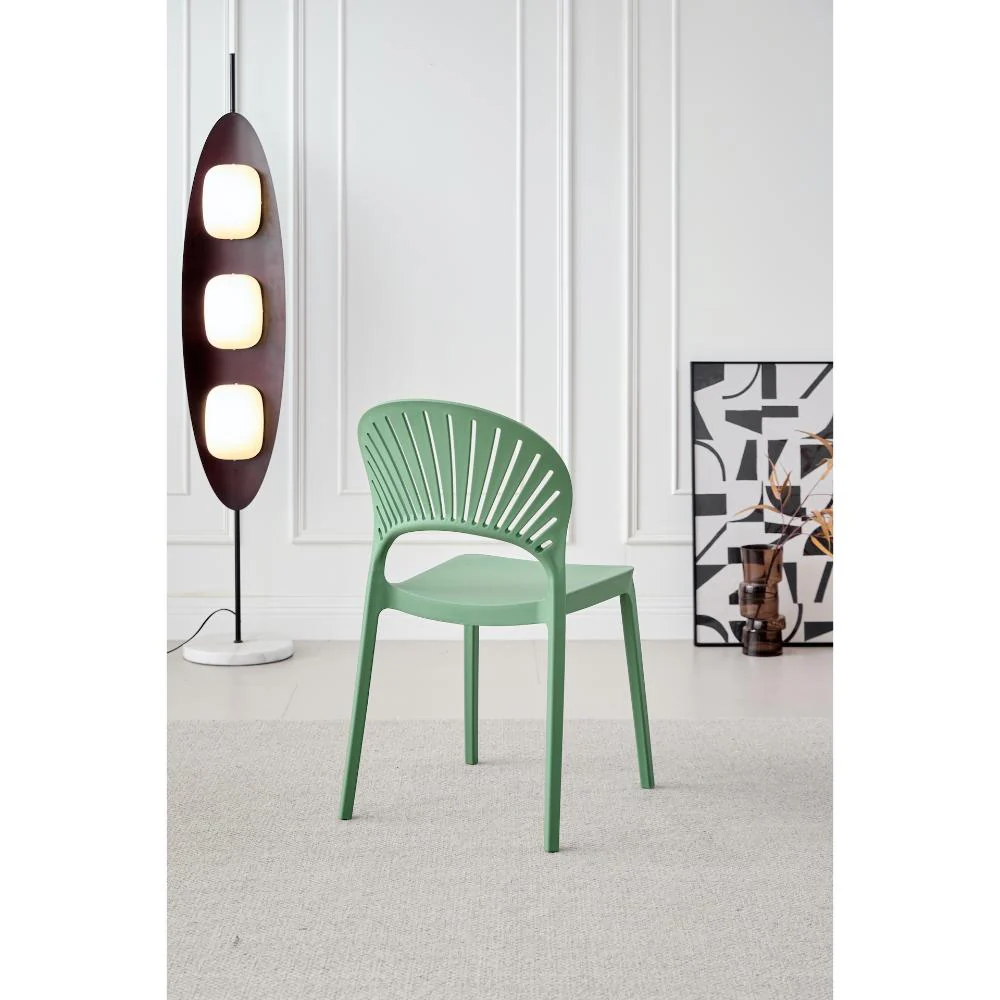 SILLA PARAISO, COLOR VERDE OLIVA, CON ESPALDAR Y DISEÑO MODERNO - Image 8