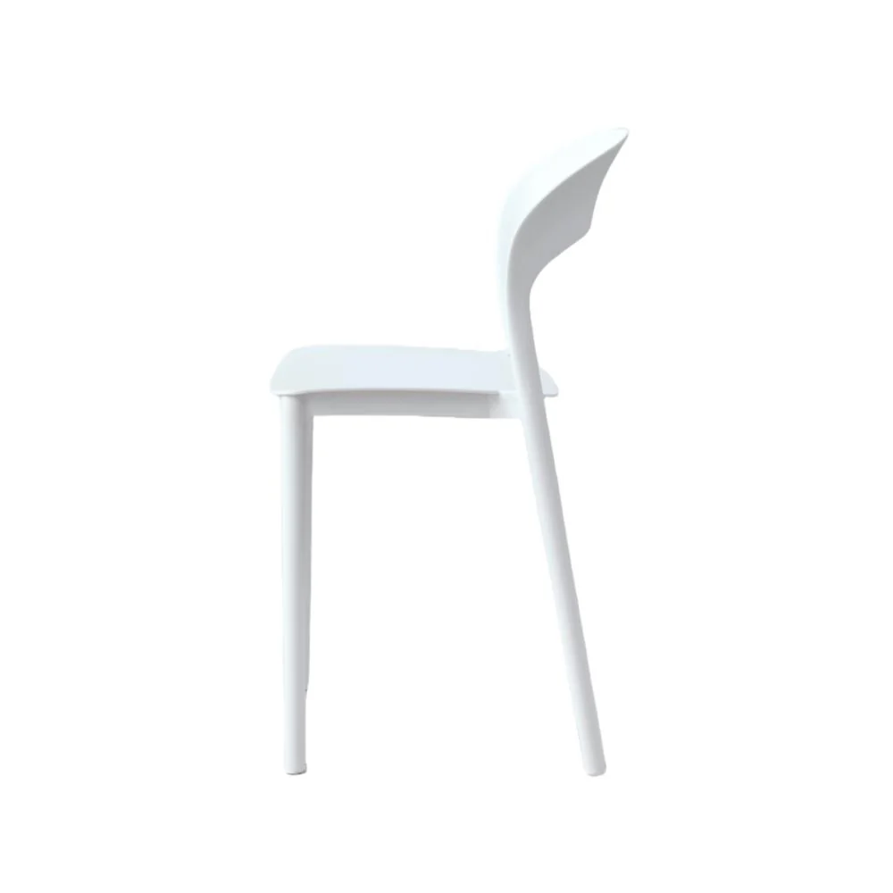 SILLA PATRICK, COLOR BLANCO, CON ESPALDAR Y DISEÑO MODERNO X4 - Image 14