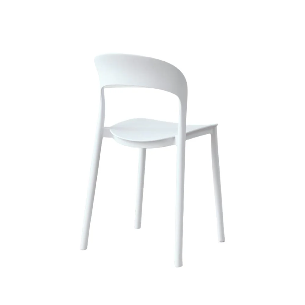 SILLA PATRICK, COLOR BLANCO, CON ESPALDAR Y DISEÑO MODERNO X4 - Image 15