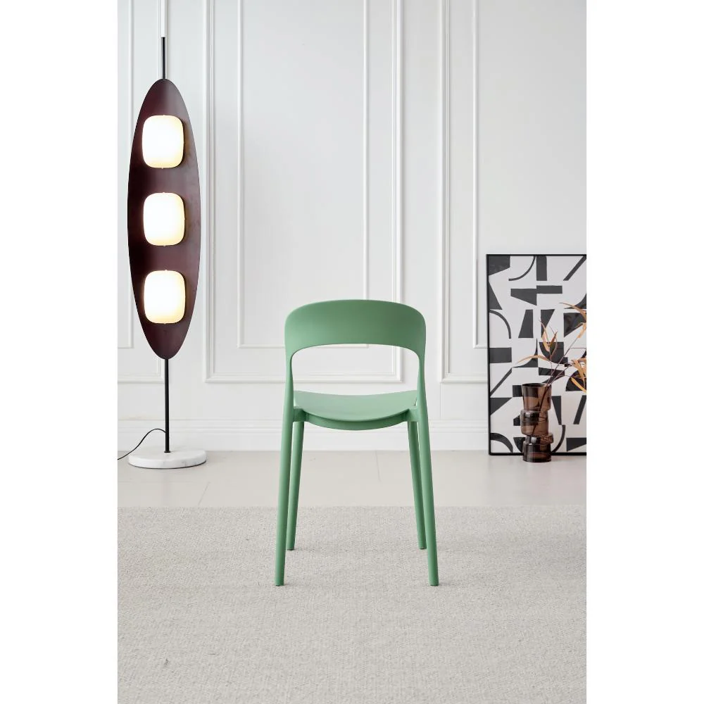 SILLA PATRICK, COLOR VERDE OLIVA, CON ESPALDAR Y DISEÑO MODERNO - Image 7