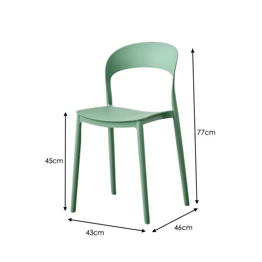 SILLA PATRICK, COLOR VERDE OLIVA, CON ESPALDAR Y DISEÑO MODERNO X4 - Image 17