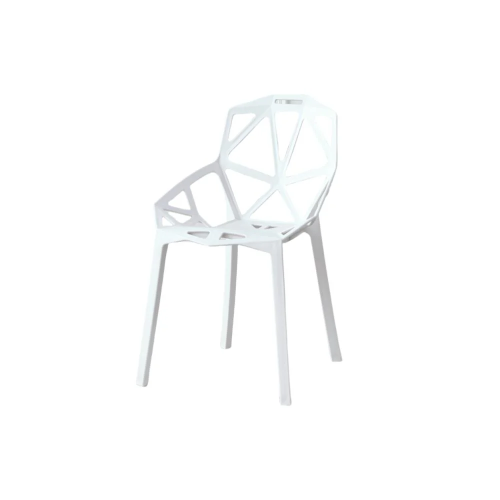 SILLA ROXY, COLOR BLANCO, CON ESPALDAR Y DISEÑO MODERNO X4 - Image 12