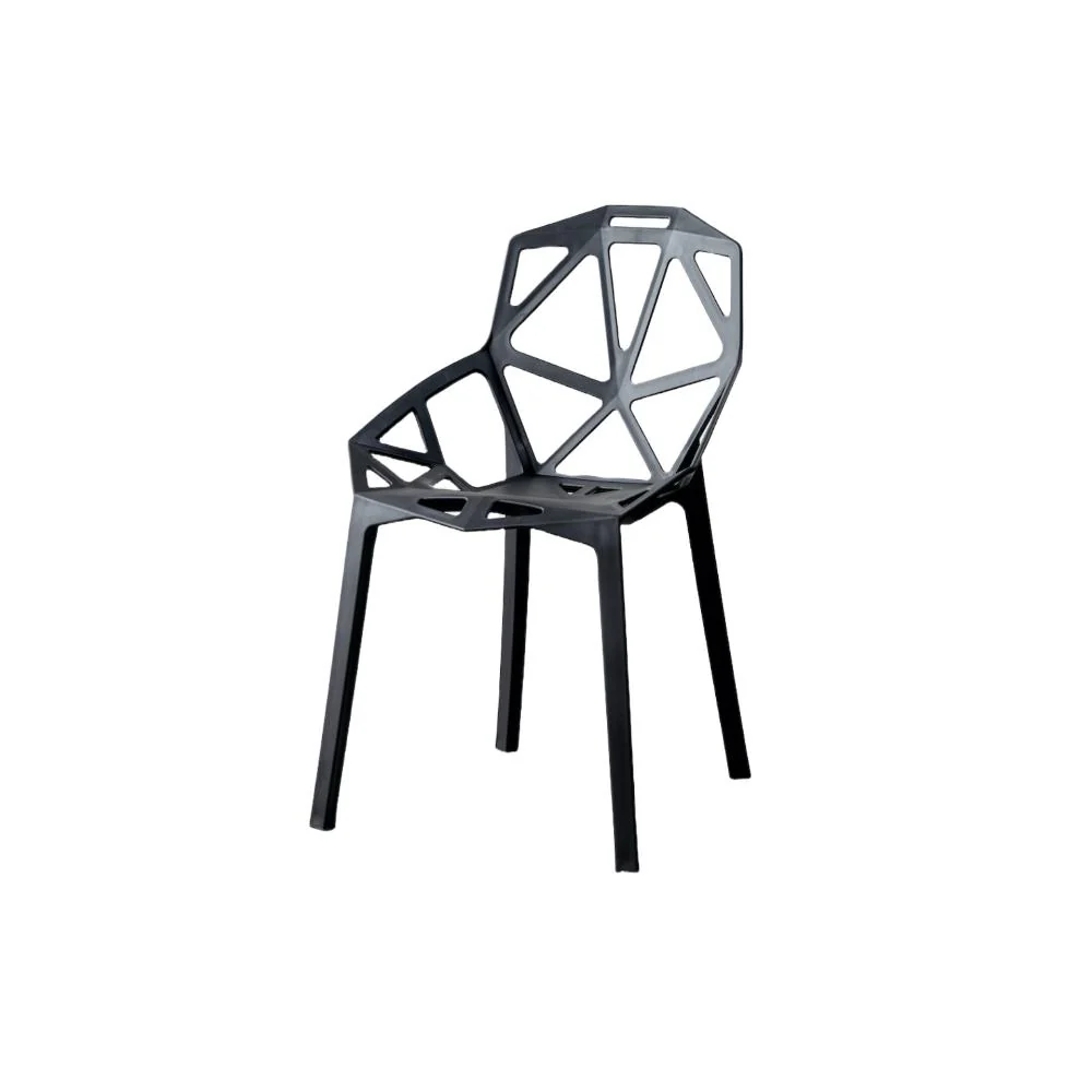 SILLA ROXY, COLOR NEGRO, CON ESPALDAR Y DISEÑO MODERNO - Image 11