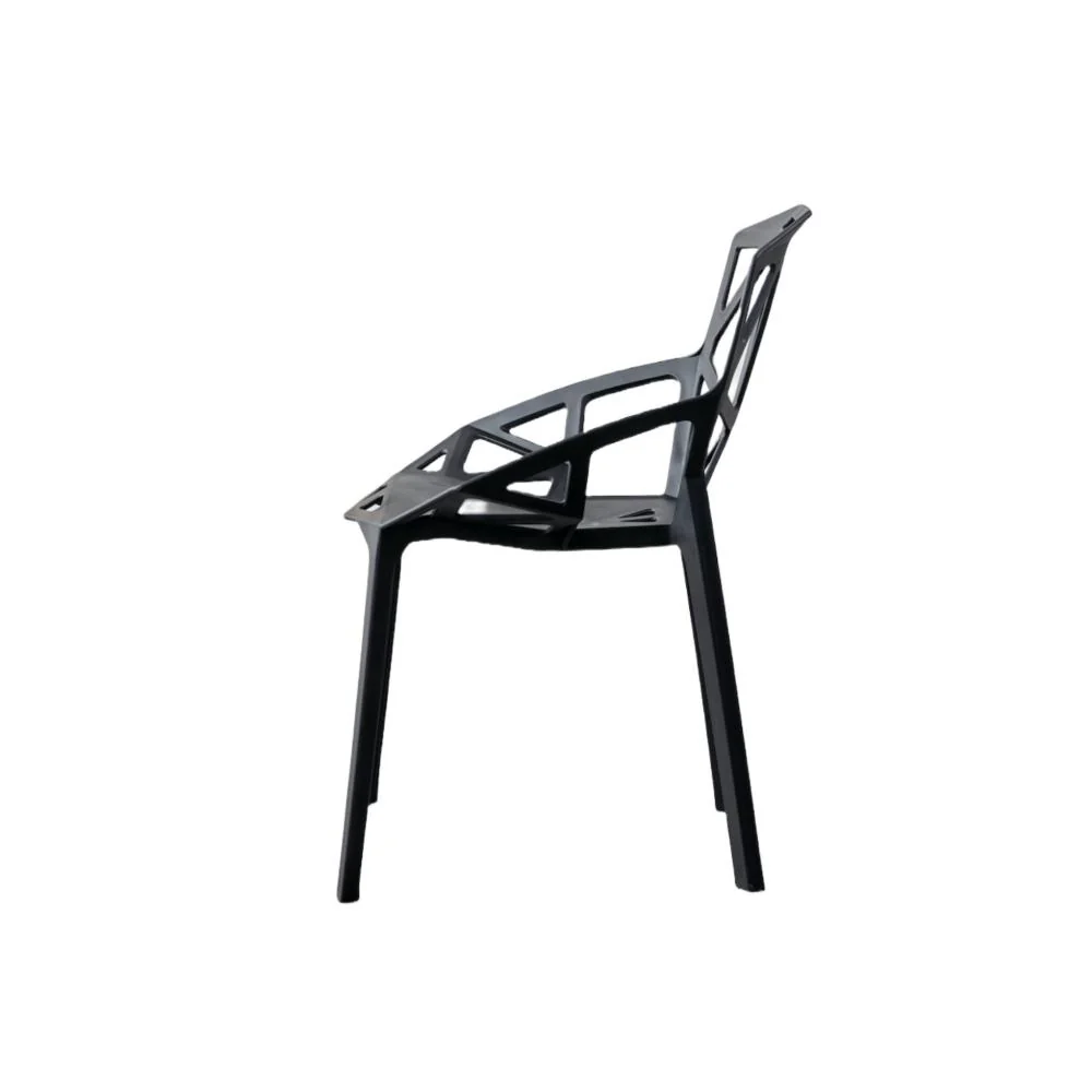 SILLA ROXY, COLOR NEGRO, CON ESPALDAR Y DISEÑO MODERNO - Image 13