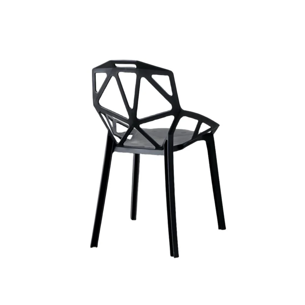 SILLA ROXY, COLOR NEGRO, CON ESPALDAR Y DISEÑO MODERNO - Image 14