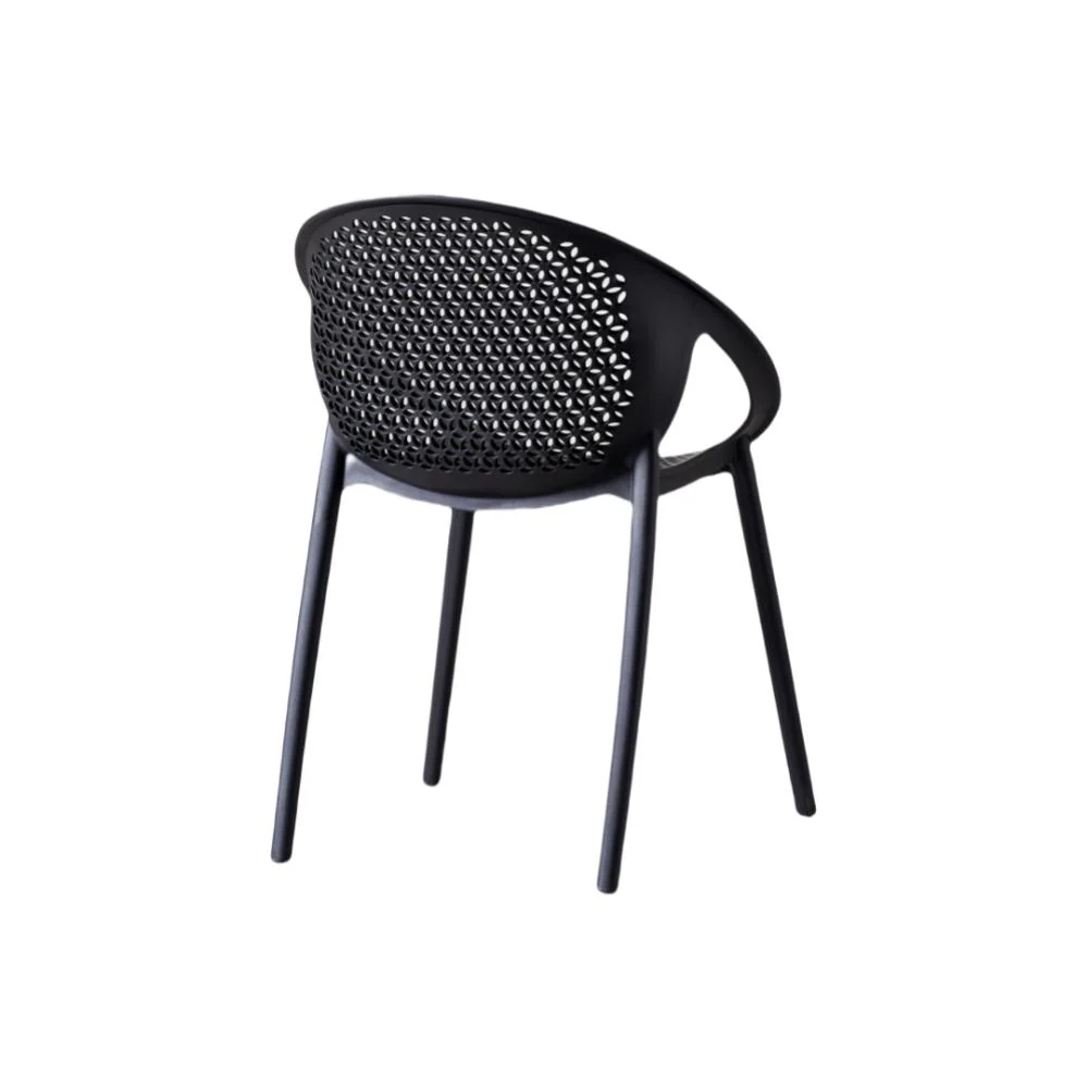 SILLA SELVA CON BRAZOS, COLOR NEGRO, CON ESPALDAR X4 - Image 11