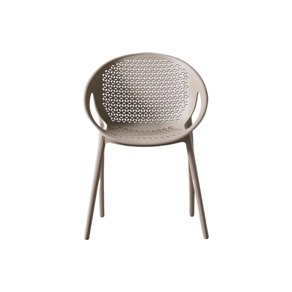 SILLA SELVA CON BRAZOS, COLOR TAUPE, CON ESPALDAR X4 - Image 8