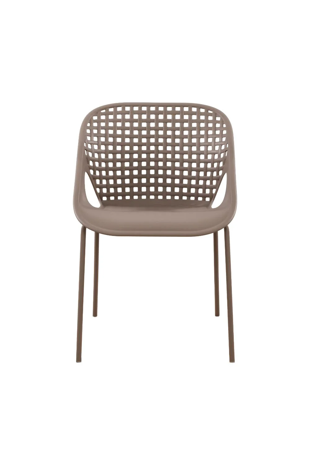 SILLA SENIT CON BRAZOS, COLOR TAUPE, CON ESPALDAR Y DISEÑO MODERNO - Image 3