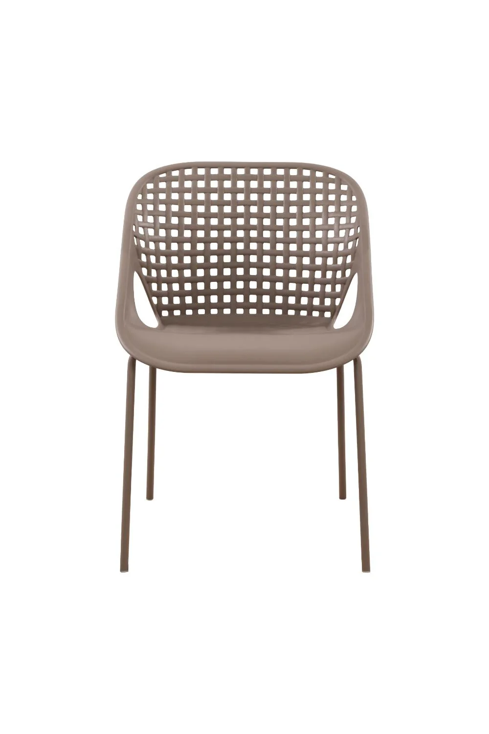 SILLA SENIT CON BRAZOS, COLOR TAUPE, CON ESPALDAR Y DISEÑO MODERNO - Image 4