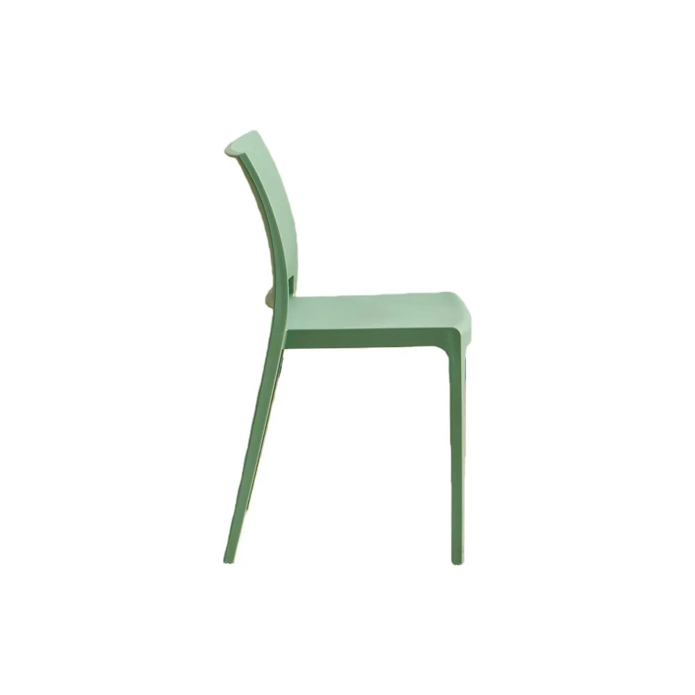 Silla Soho, Verde, Con espaldar cerrado y diseño minimalista - Image 8