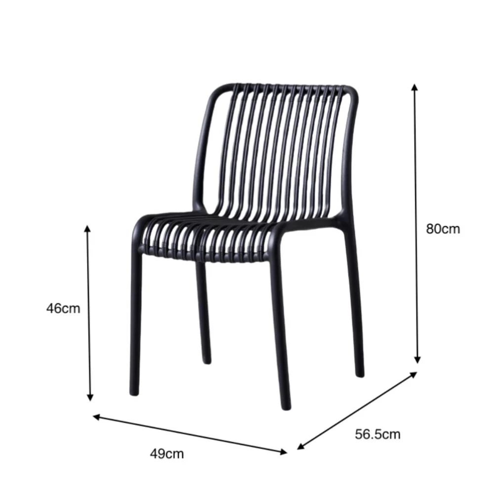 SILLA TERRA, COLOR NEGRO, CON ESPALDAR X4 - Image 14