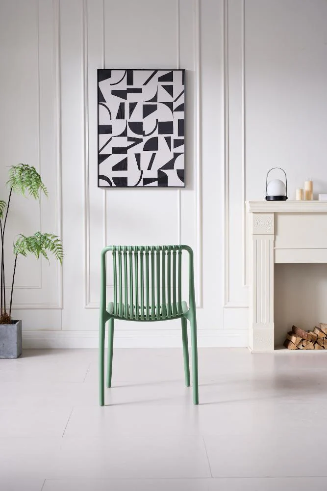 SILLA TERRA, COLOR VERDE OLIVO, CON ESPALDAR - Image 5