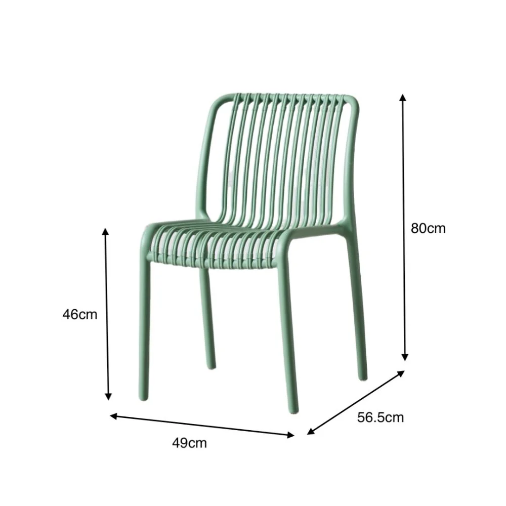 SILLA TERRA, COLOR VERDE OLIVO, CON ESPALDAR X4 - Image 12