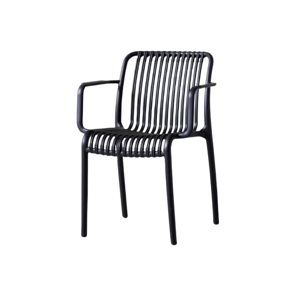 SILLA TERRA CON BRAZOS, COLOR NEGRO, CON ESPALDAR X4 - Image 11