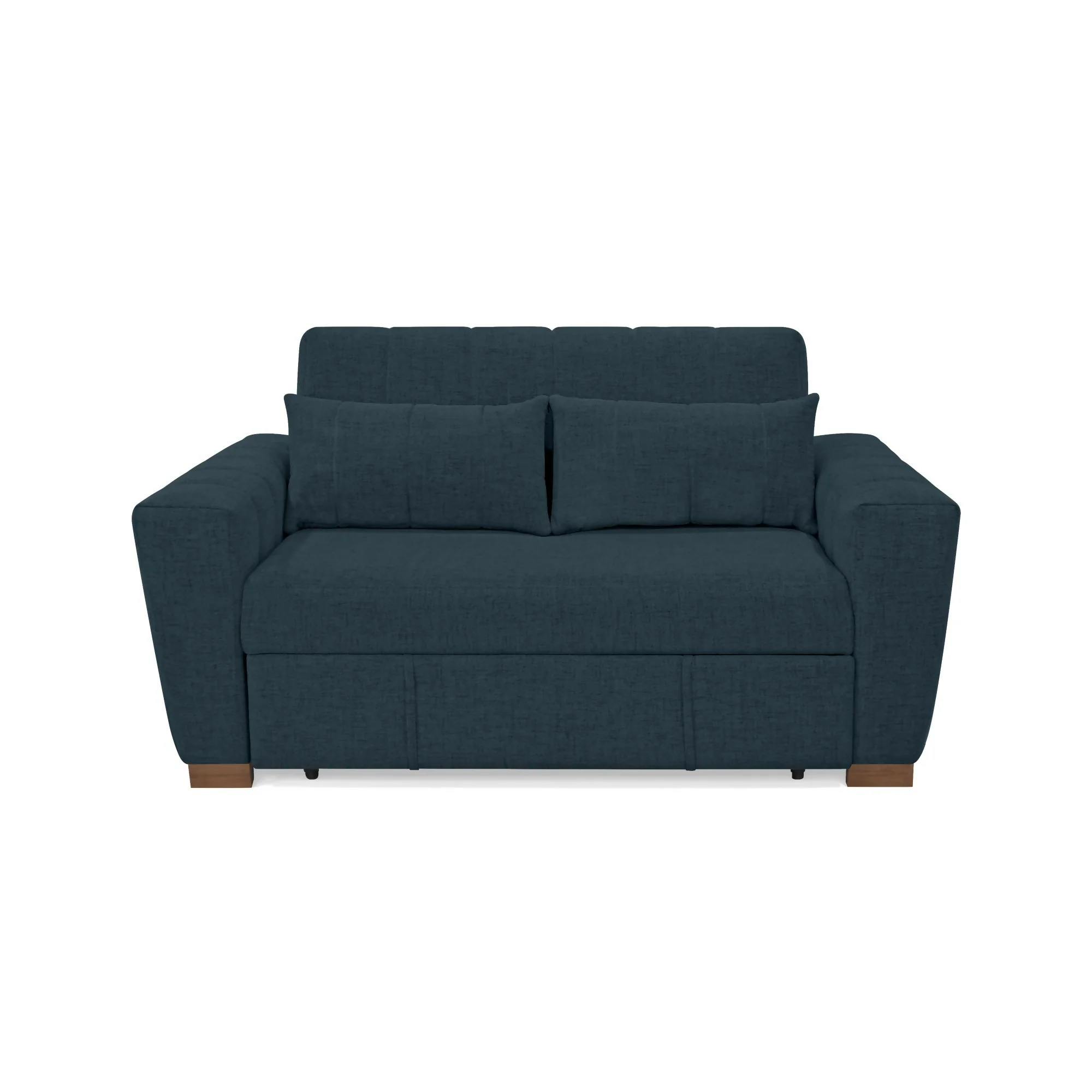 SOFA CAMA 2 PUESTOS HANNOVER 160X89X85 TELA PLOMO