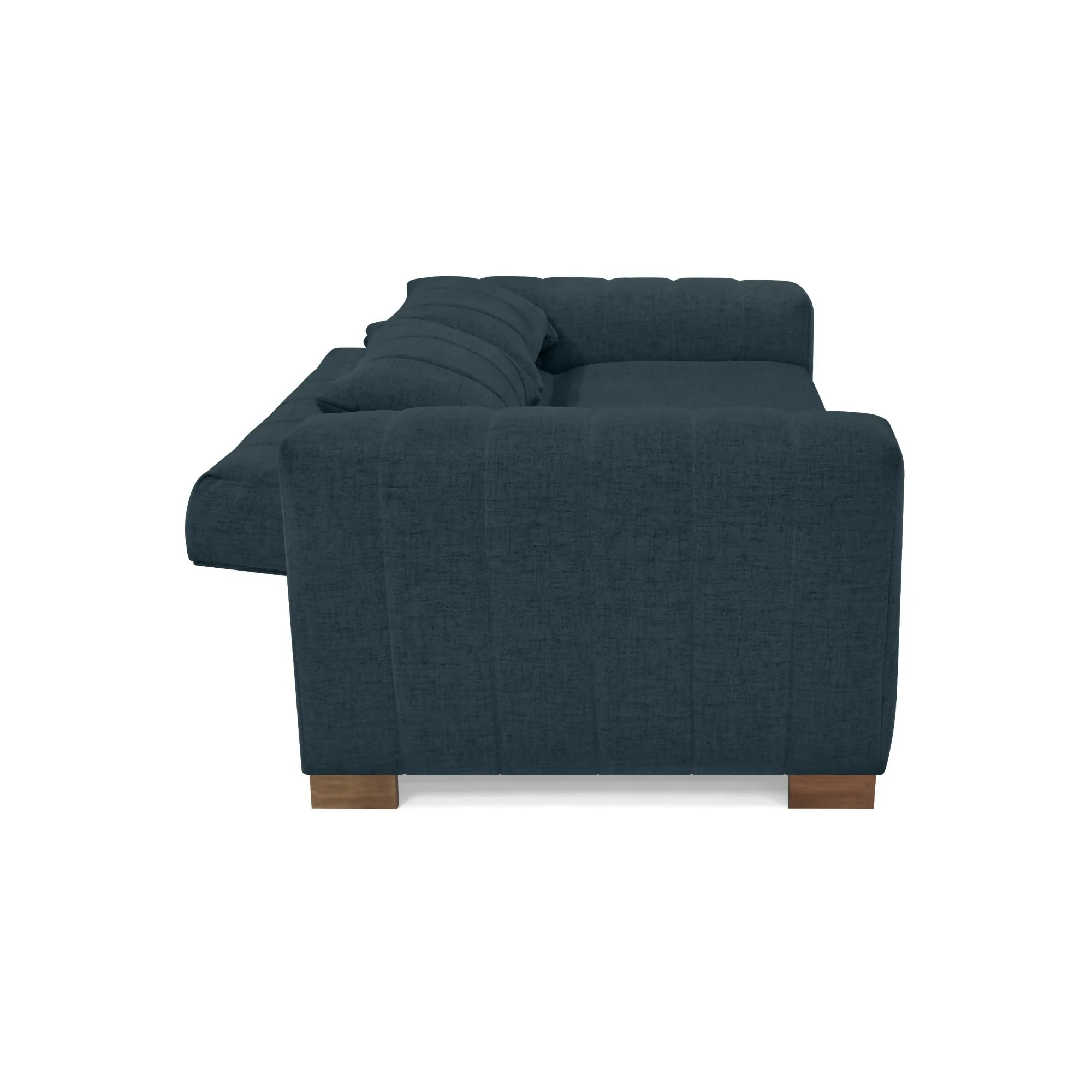 SOFA CAMA 2 PUESTOS HANNOVER 160X89X85 TELA PLOMO - Image 4