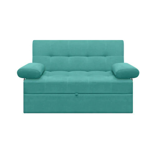 SOFA CAMA ANGELA CON BRAZOS ANTIFLUIDOS TURQUESA - Image 4