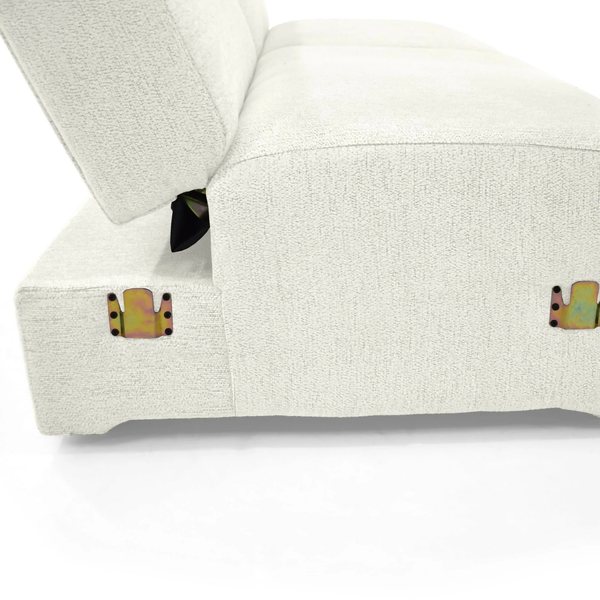 SOFA CAMA BOSTON 225X91X80 CON BRAZOS REMOVIBLES TELA MIX - Image 6