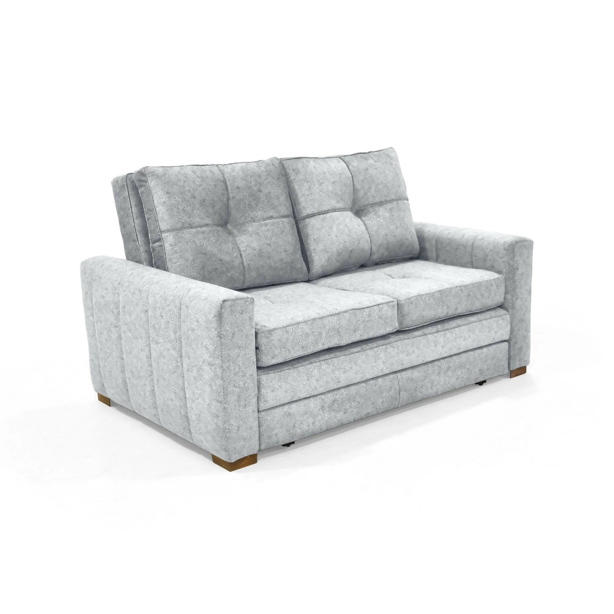 SOFA CAMA DOHA 150X92X87 CM RECLINABLE TELA PLATA - Image 3