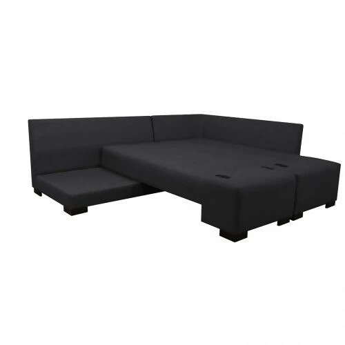SOFA CAMA EN L STERIMBERG ANTIFLUIDOS GRIS OSCURO - Image 5