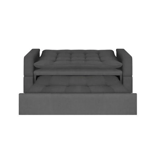 SOFA CAMA ETHEL TELA GRIS - Image 4