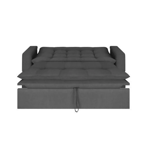 SOFA CAMA ETHEL TELA GRIS - Image 5