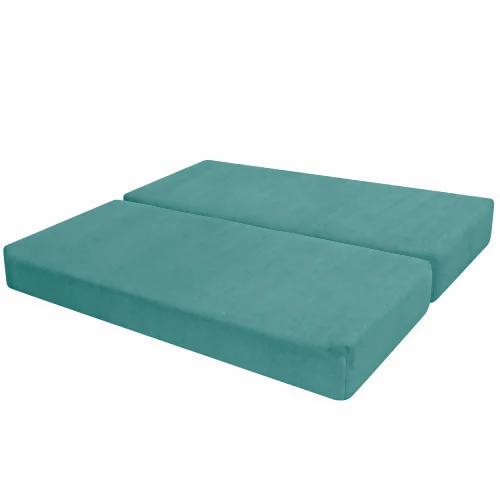 SOFÁ CAMA MIAMI ENROLLADO Y COMPRIMIDO COLOR TURQUESA - Image 6