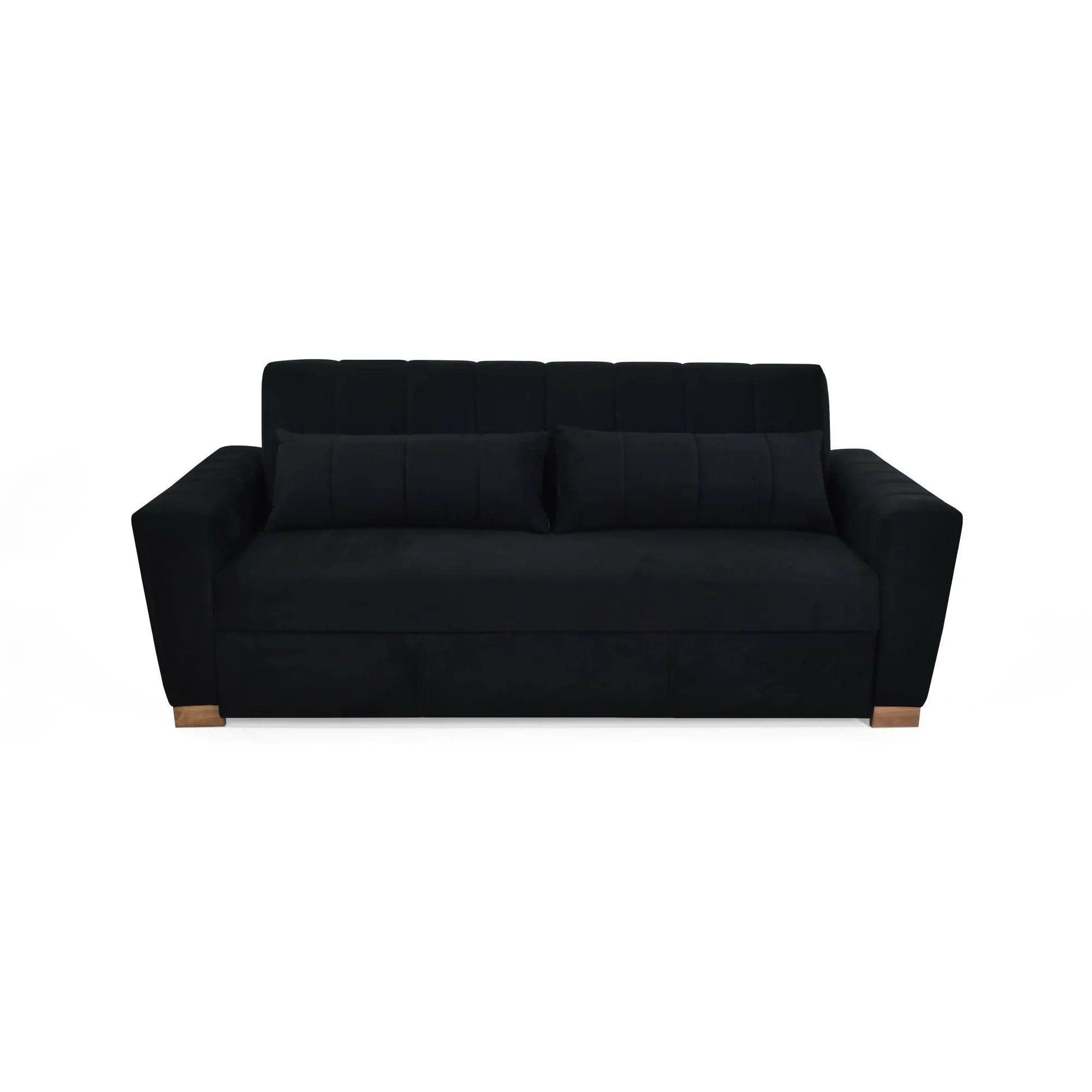 SOFA CAMA RECLINABLE HANNOVER 210X89X85 TELA NEGRO